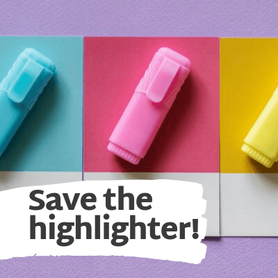 Exam Technique: Highlighting information