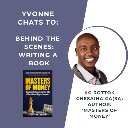 KC Rottok Chesaina - 'Masters of Money' - Behind-the-Scenes of the book