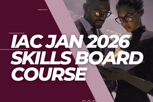 IAC jan 26 blog IAC Skills Board Course Jan 2026
