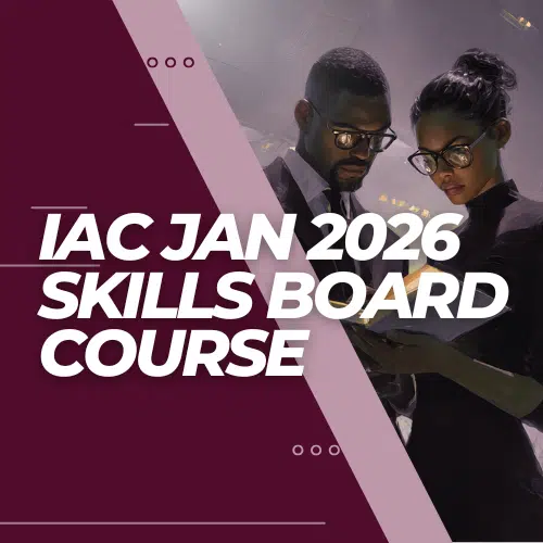IAC Skills Board Course Jan 2026